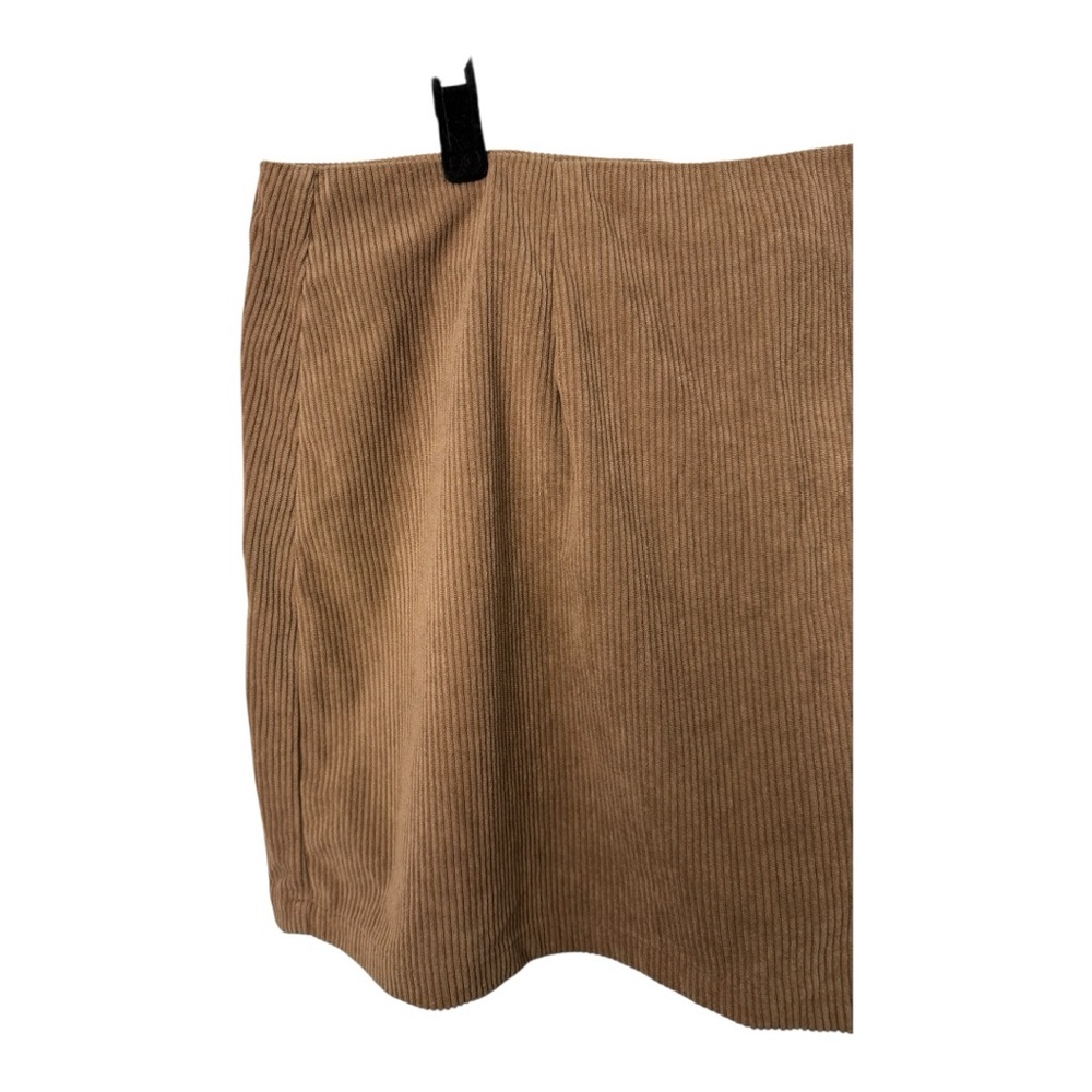 Halara High Waisted Invisible Zipper 2-in-1 A-Line Mini Corduroy Casual Skirt 1X - Picture 7 of 13